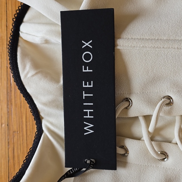 NWT, White Fox Boutique, "Shout Out  Bustier," Women's Size M - Picture 10 of 13